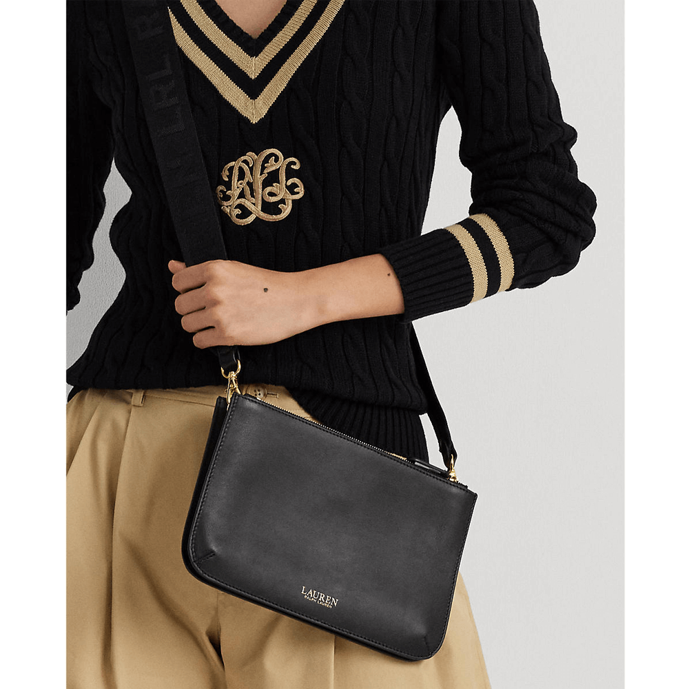 Lauren Ralph Lauren Leather Medium Landyn Crossbody Bag Jarrolds